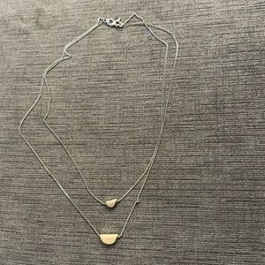 Banana Republic Multilayered Pendant Necklace